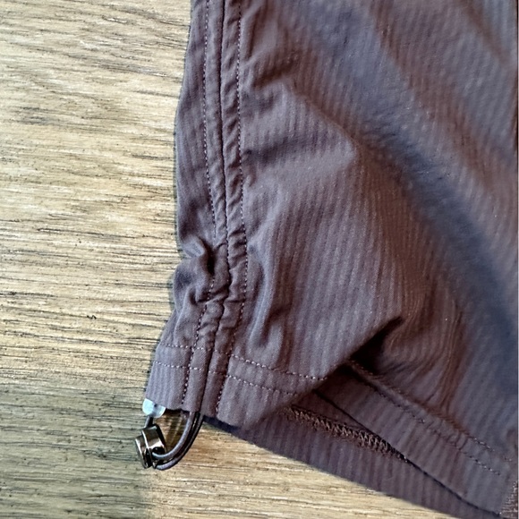 Lululemon Women’s High Rise Ribbed Joggers Size 4 Brown - Picture 4 of 9